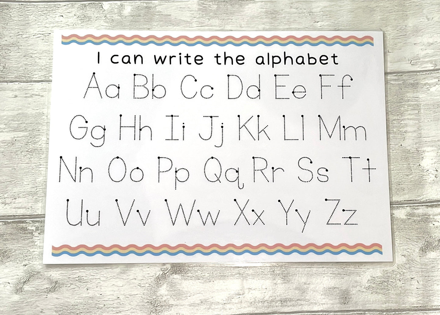 Alphabet Writing Mat