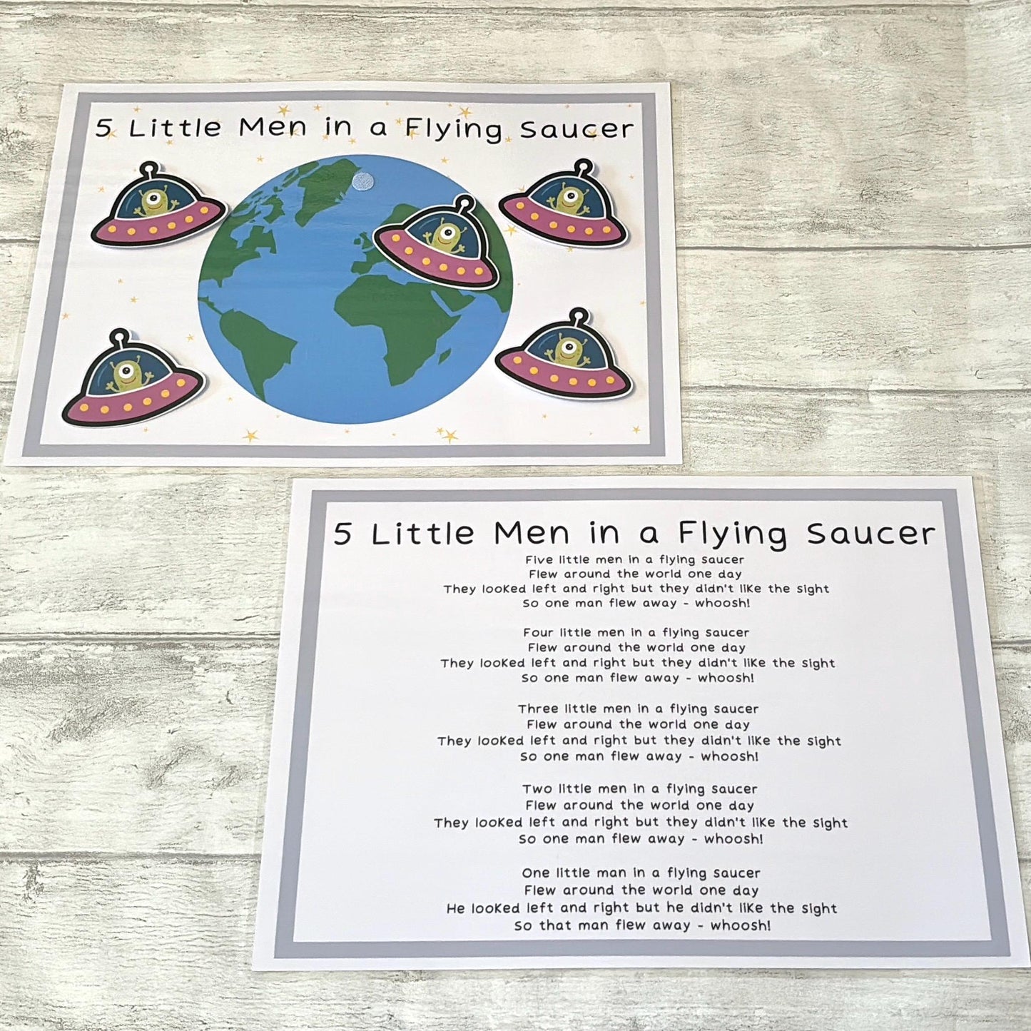 Nursery Rhyme Learning Mats/Busy Book