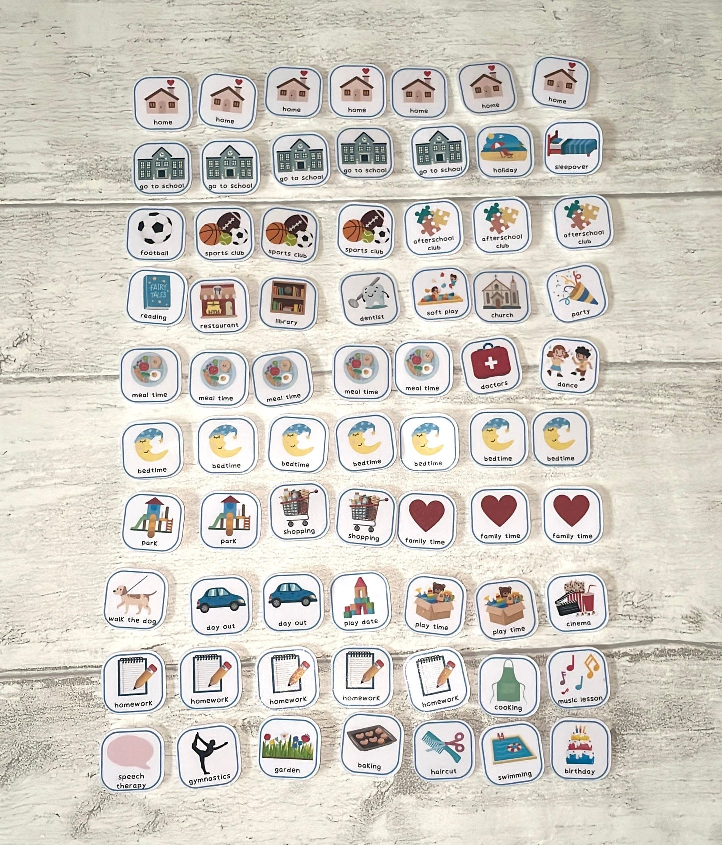 Weekly Routine Chart
