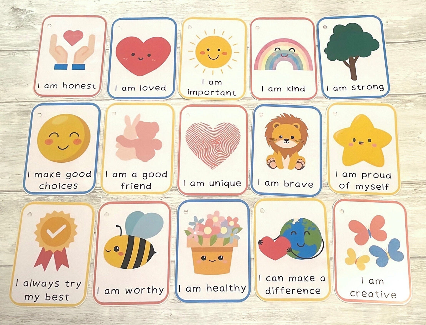 Daily Affirmation Flashcards