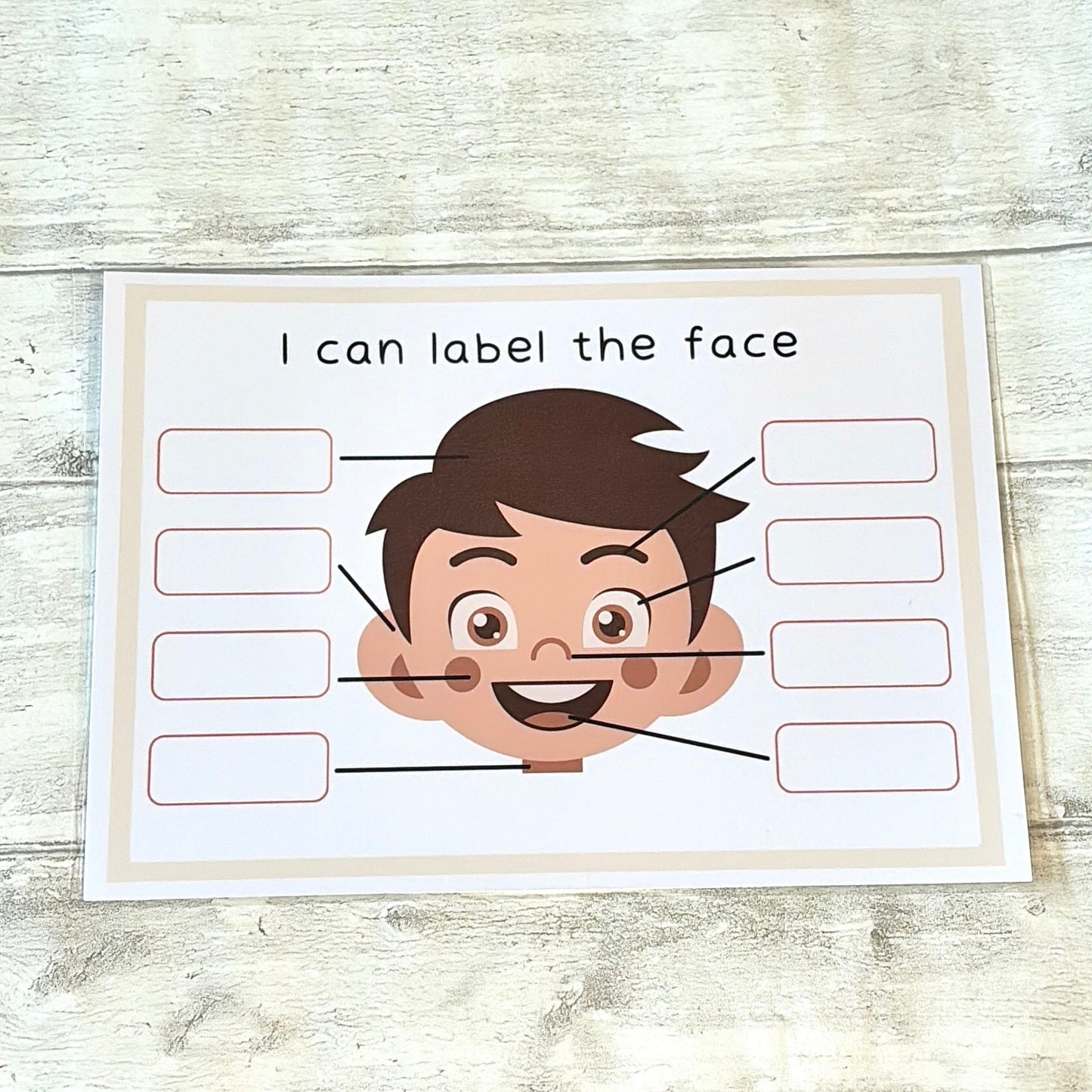Face Features Learning Mat