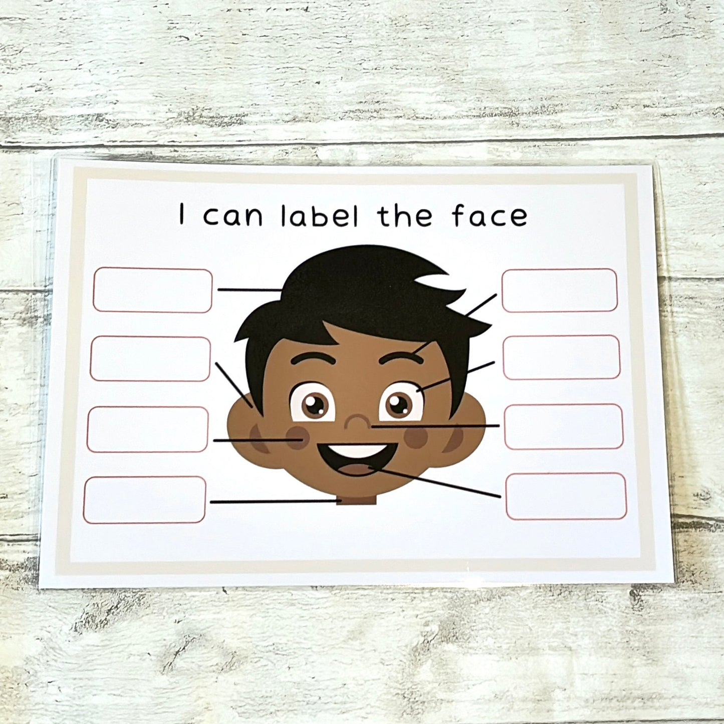 Face Features Learning Mat