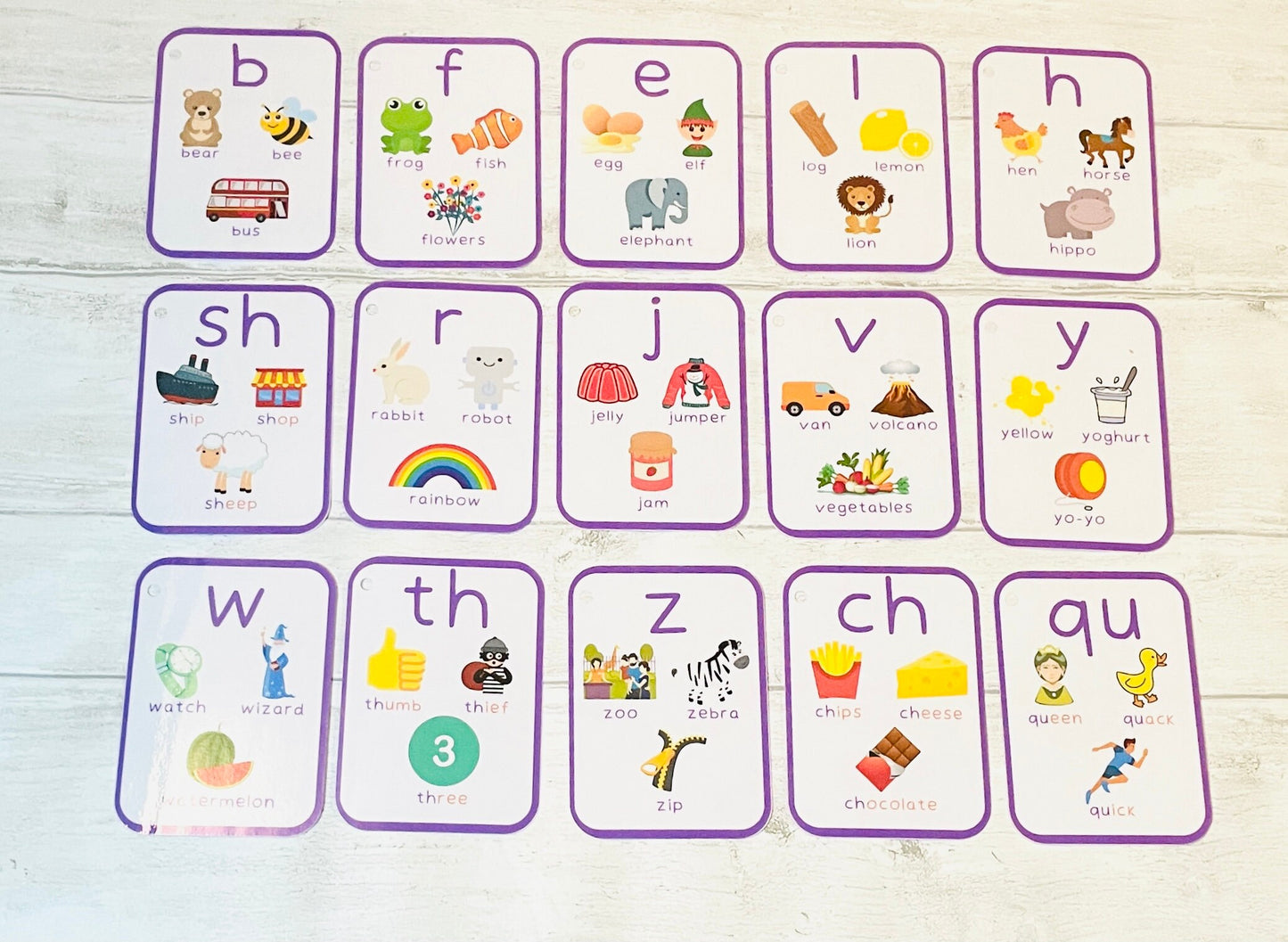 Phonics Flashcards