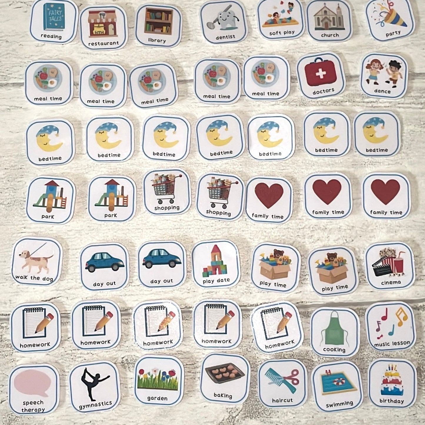 Weekly Routine Chart