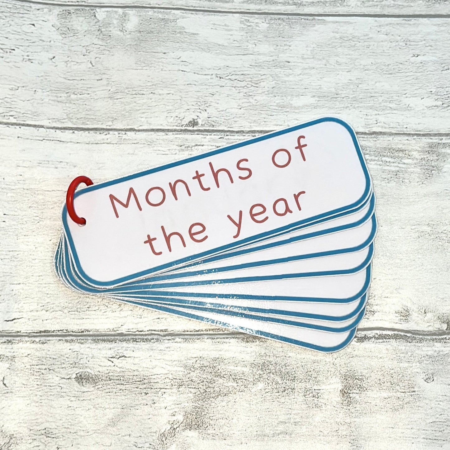 Months of the Year Flashcards