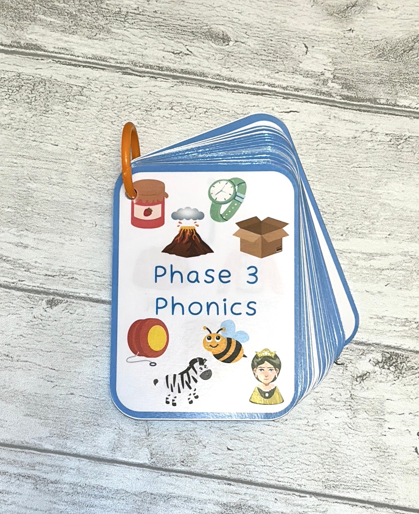 Phase 3 Phonics Flashcards