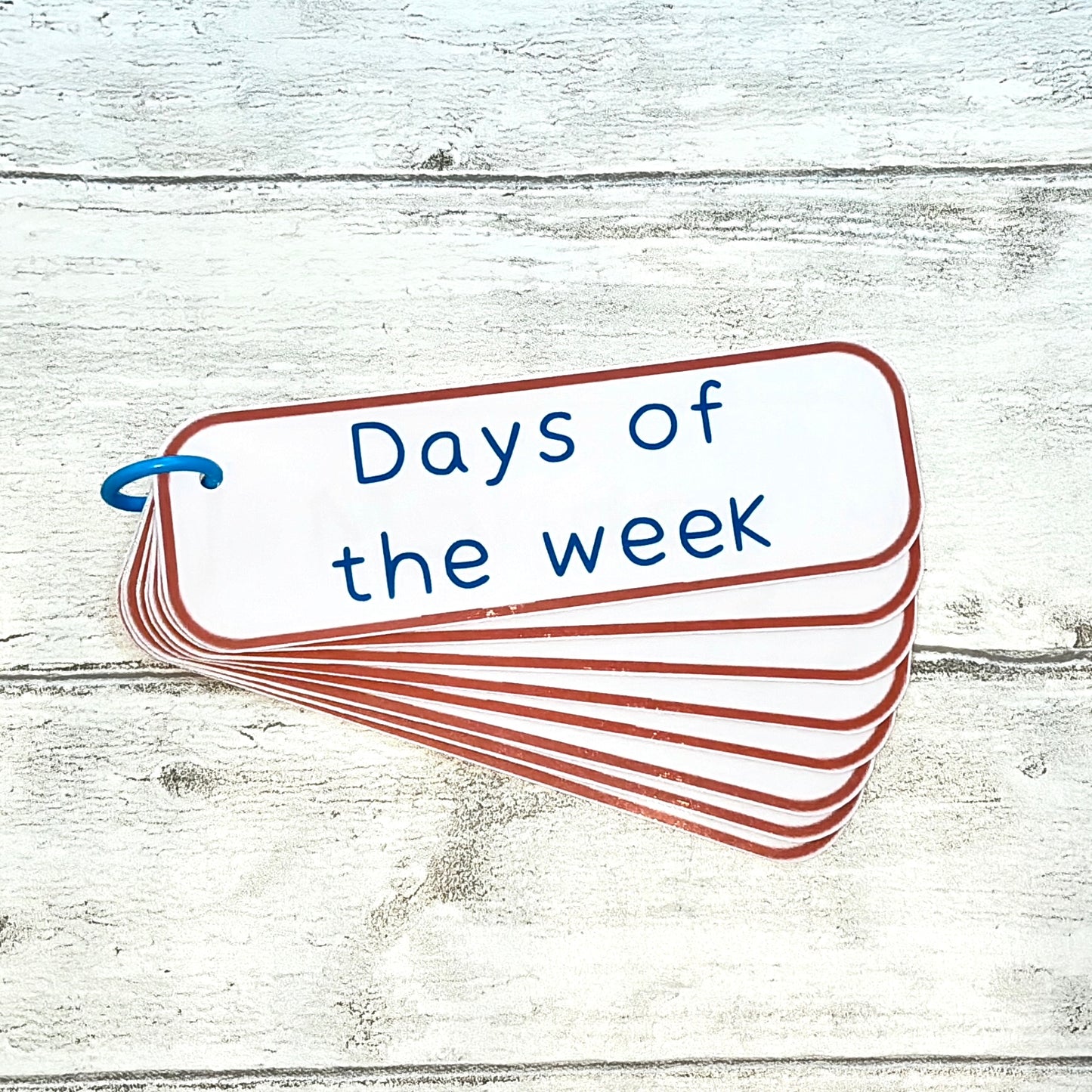 Days of the Week Flashcards