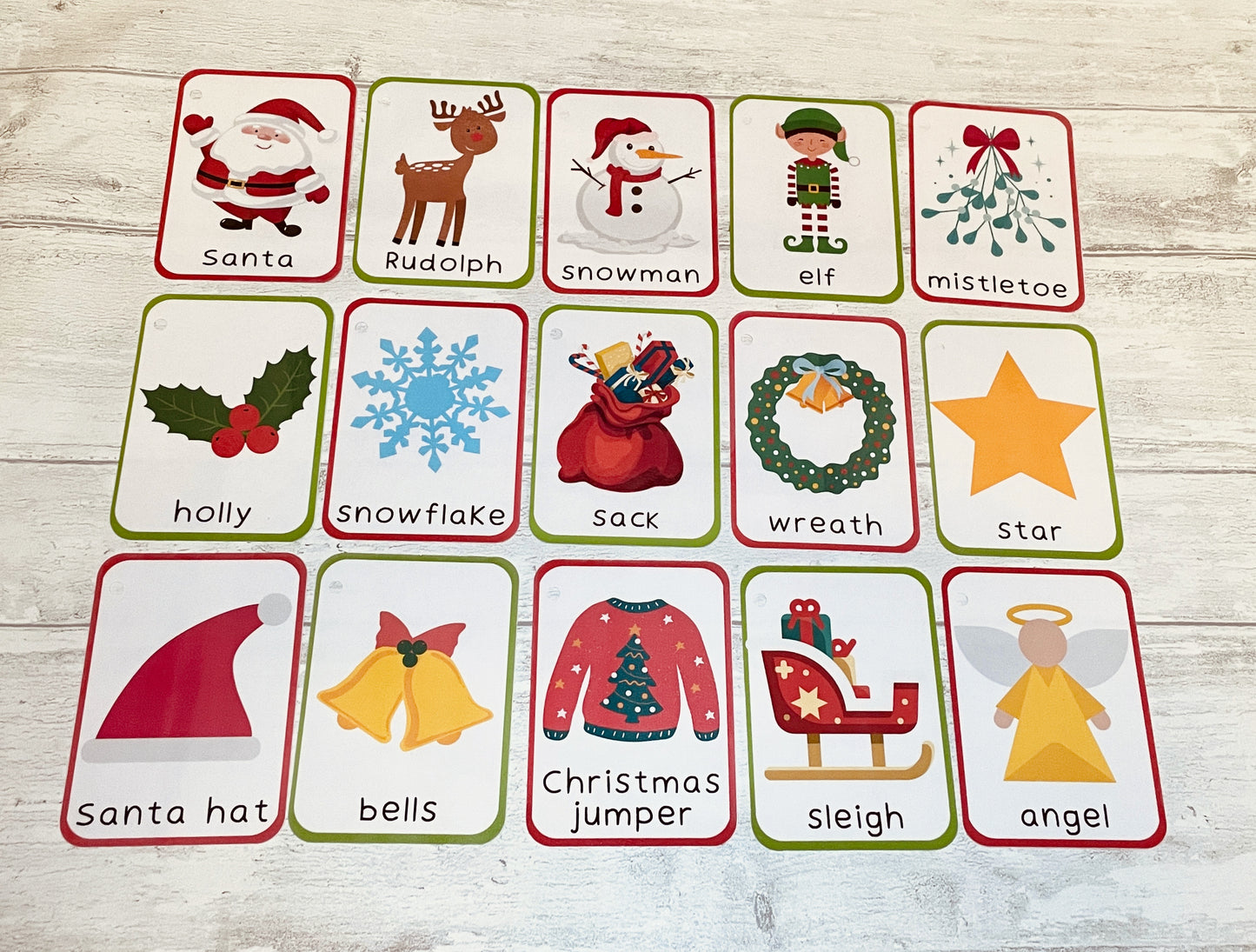 Christmas Flashcards