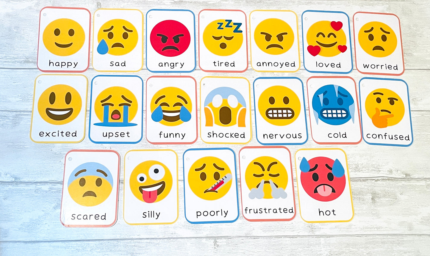Emotions and Feelings Flashcards
