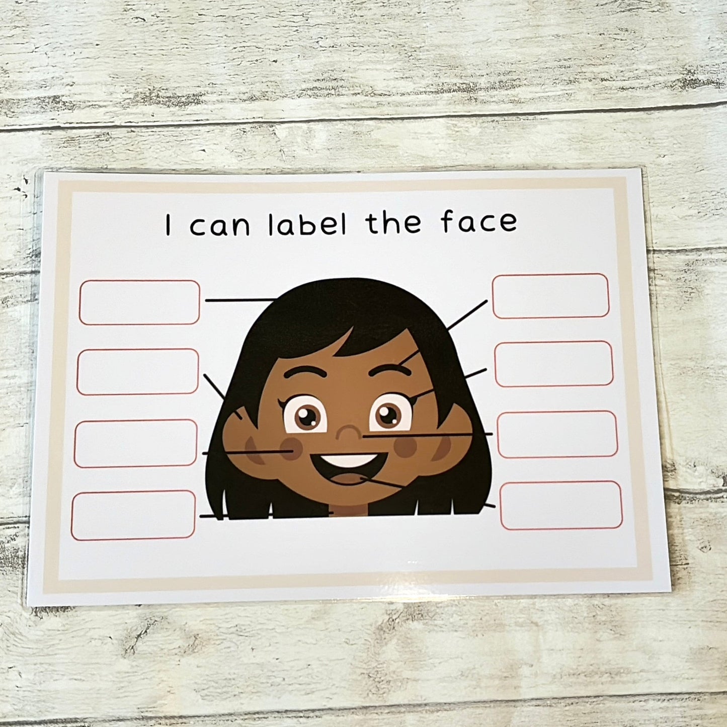 Face Features Learning Mat