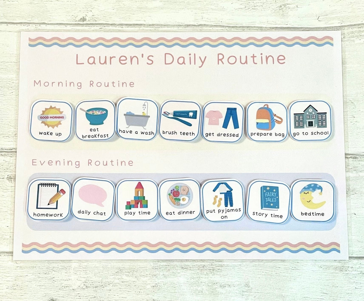 Daily Routine Chart