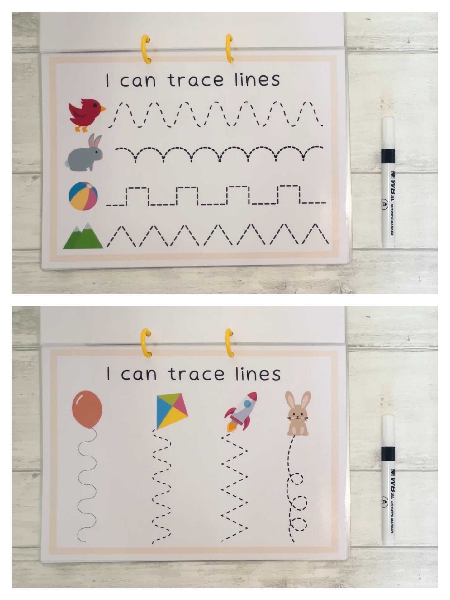 Writing Pen Control Children's Busy Book