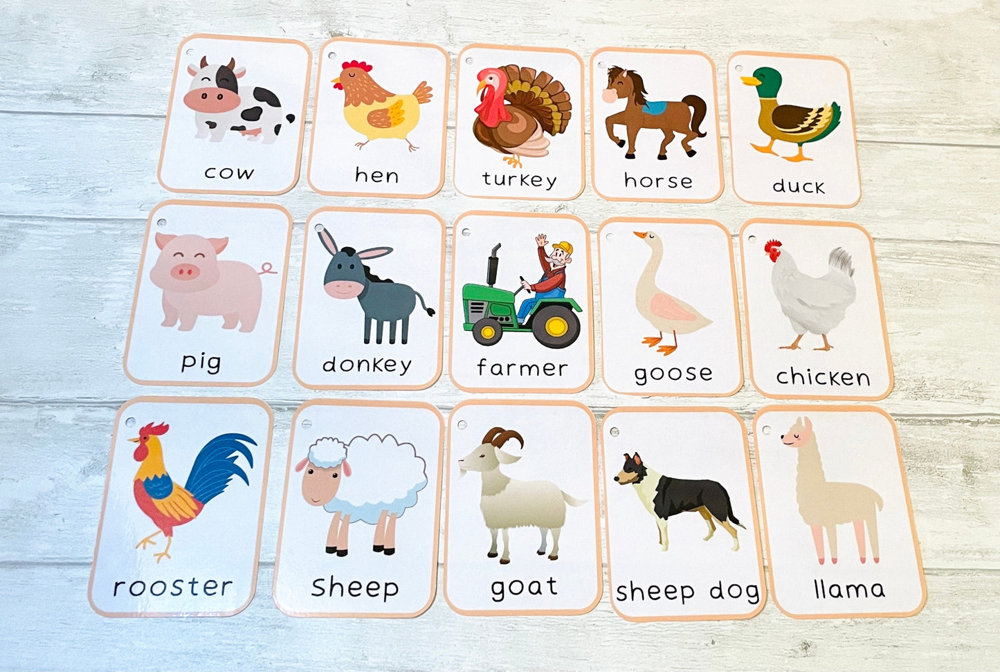 Farm Animals Flashcards