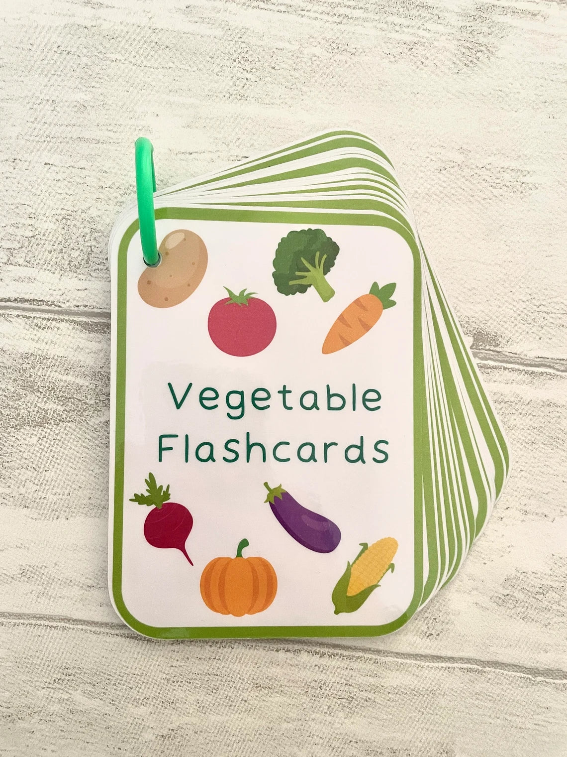 Vegetable Food Flashcards