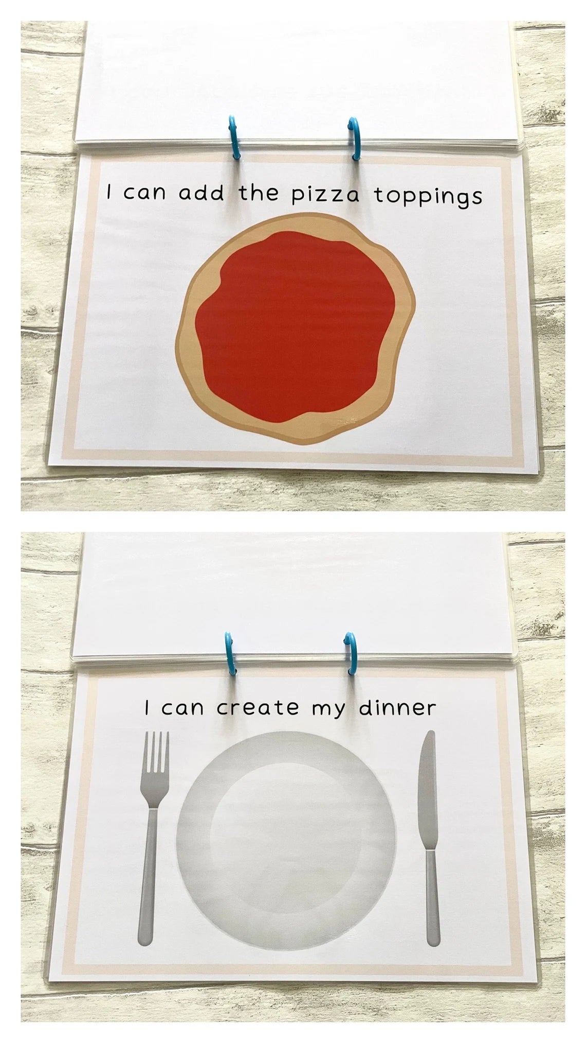 Playdough Mats Children's Busy Book