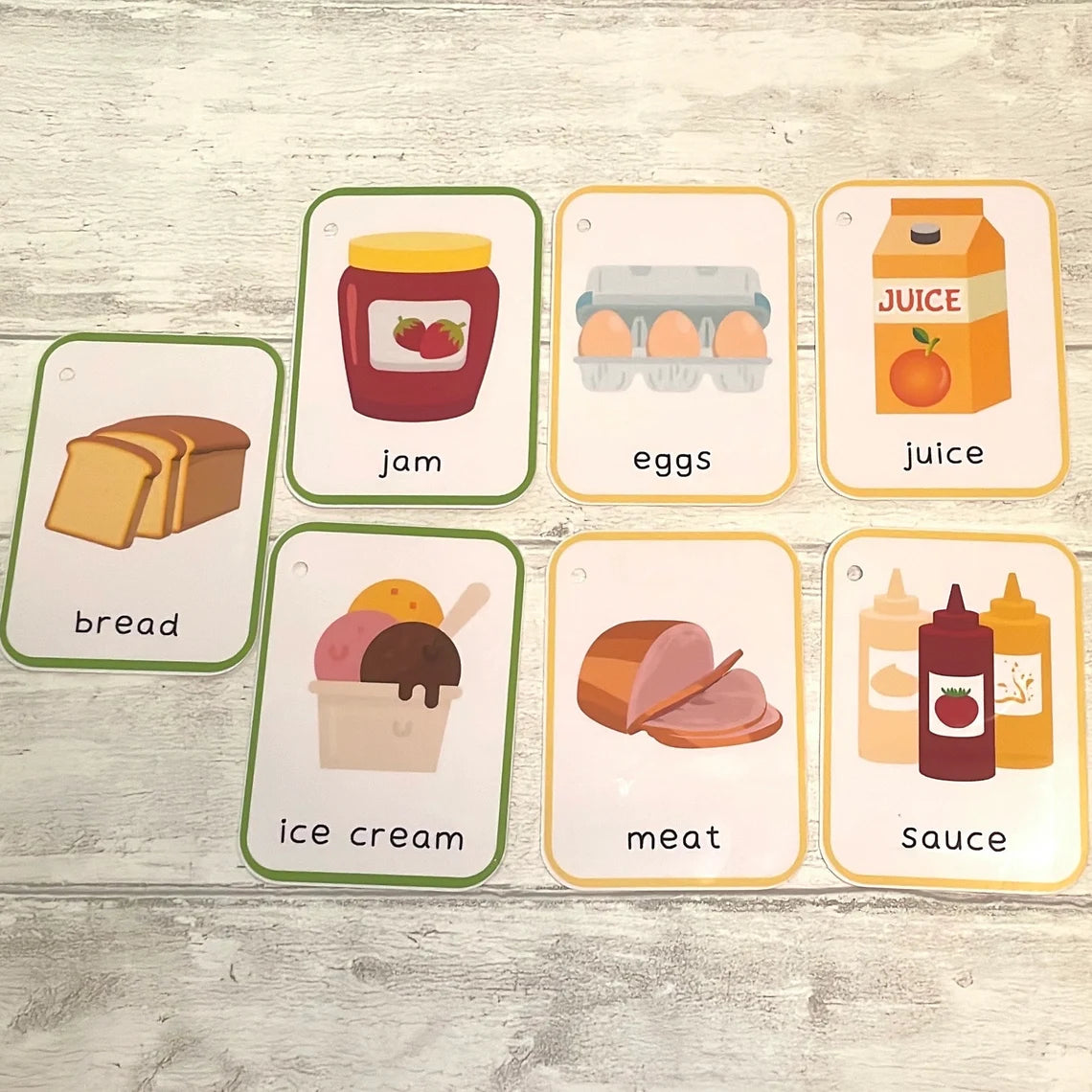 Food Shopping Flashcards