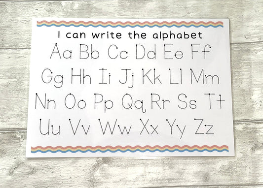 Alphabet Writing Mat