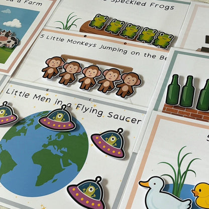 Nursery Rhyme Learning Mats/Busy Book