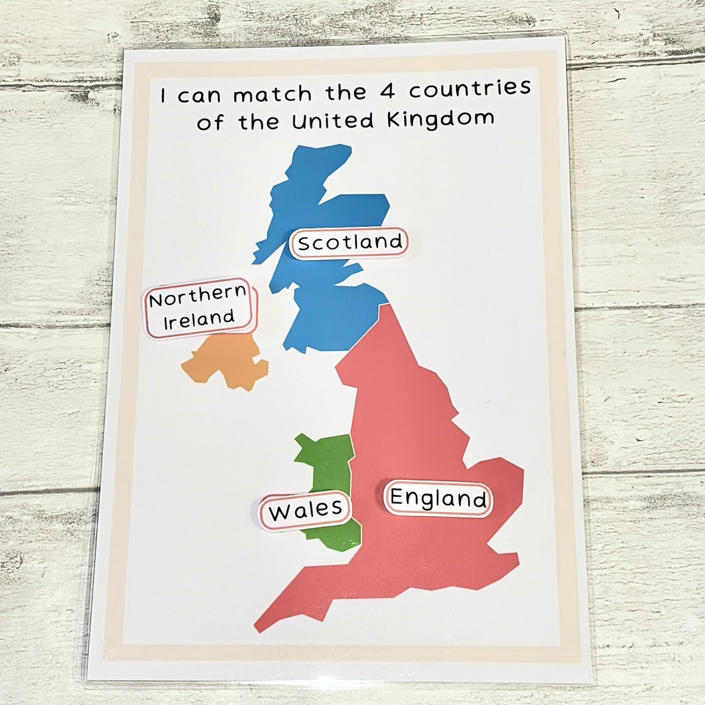 UK Countries Learning Mat