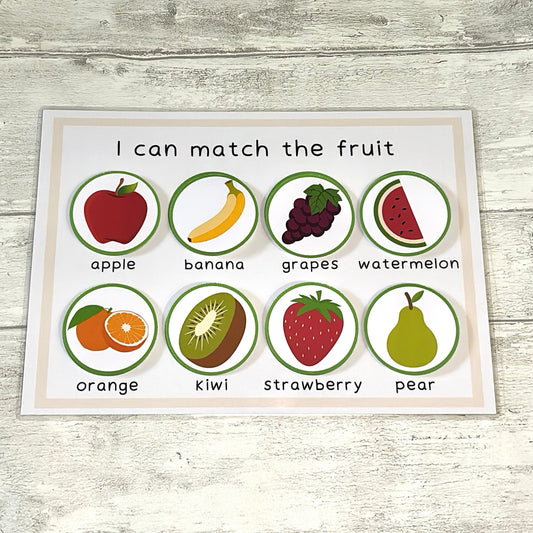 Fruit Learning Mat