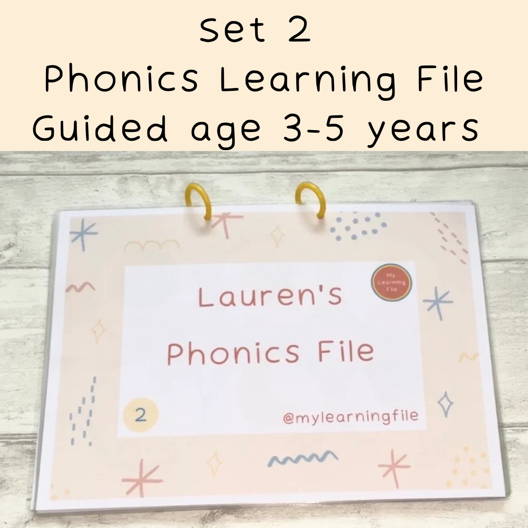 Phonics Set 2 Children's Busy Book – My Learning File