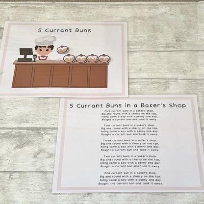 Nursery Rhyme Learning Mats/Busy Book