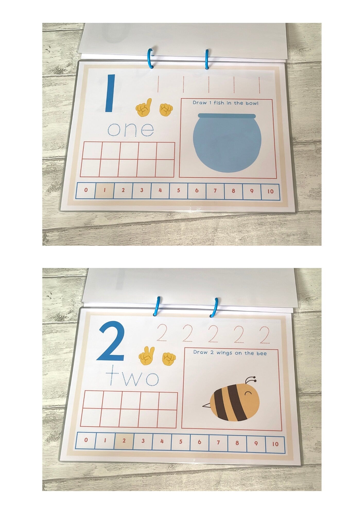 Numbers to 10 Busy Book