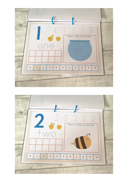 Numbers to 10 Busy Book