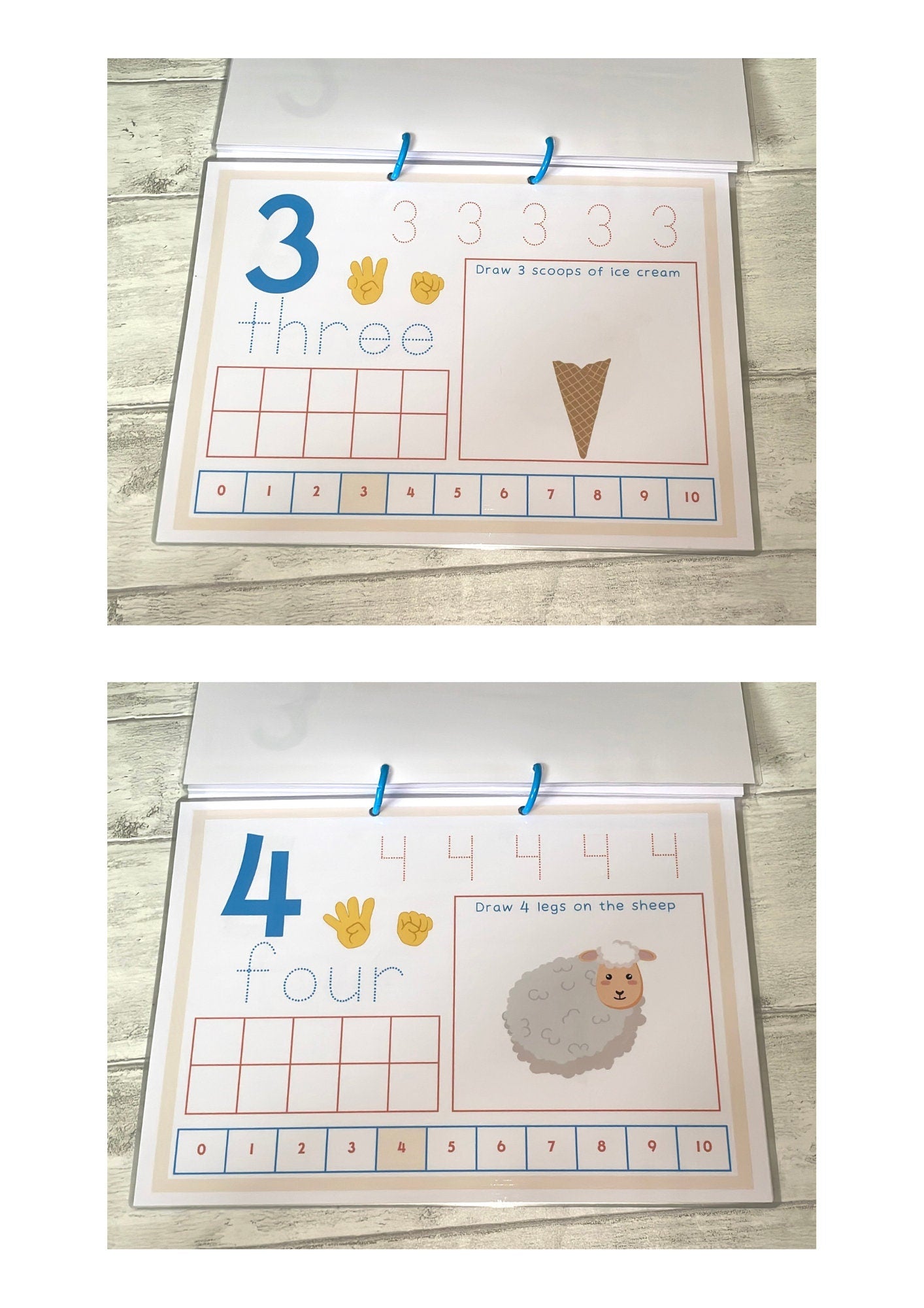 Numbers to 10 Busy Book