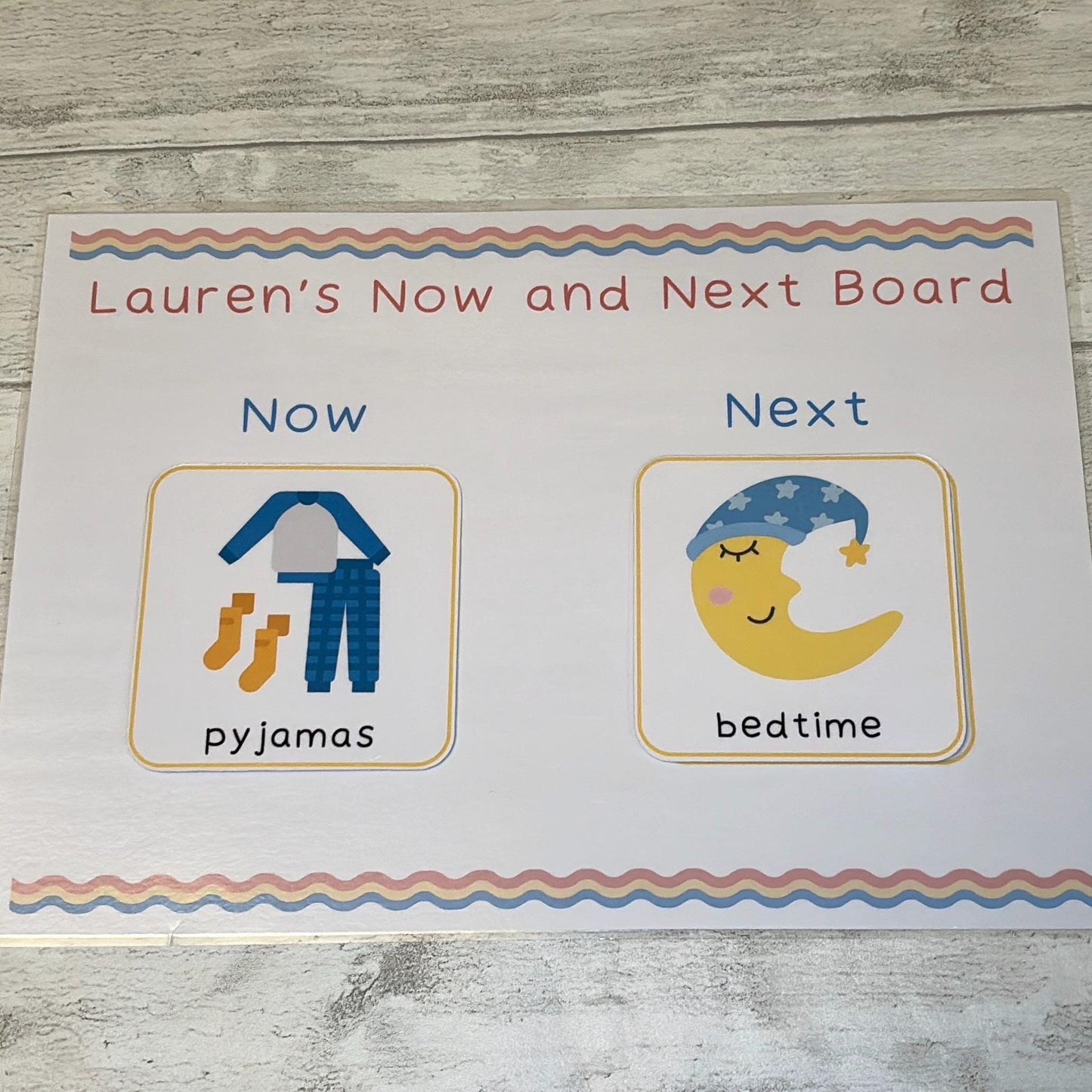 Children’s Now and Next Board