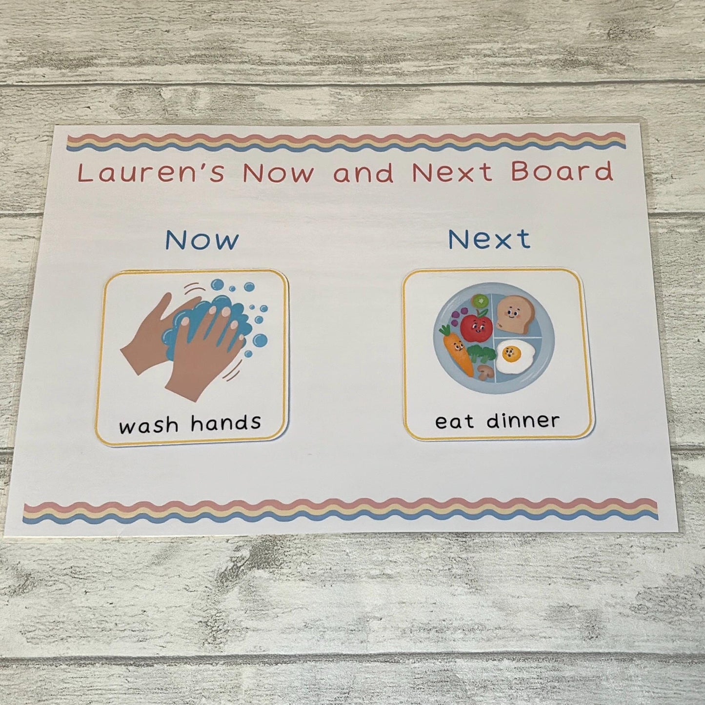 Children’s Now and Next Board