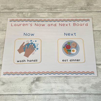 Children’s Now and Next Board