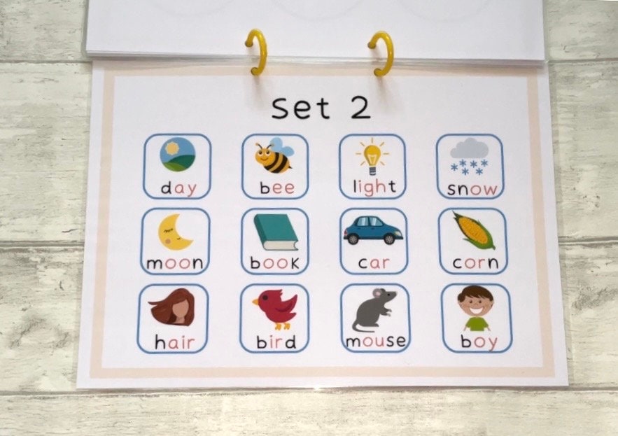 Phonics Set 2 Children's Busy Book