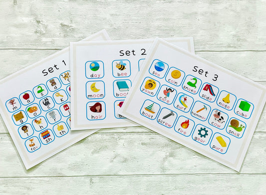 Phonics Learning Mats