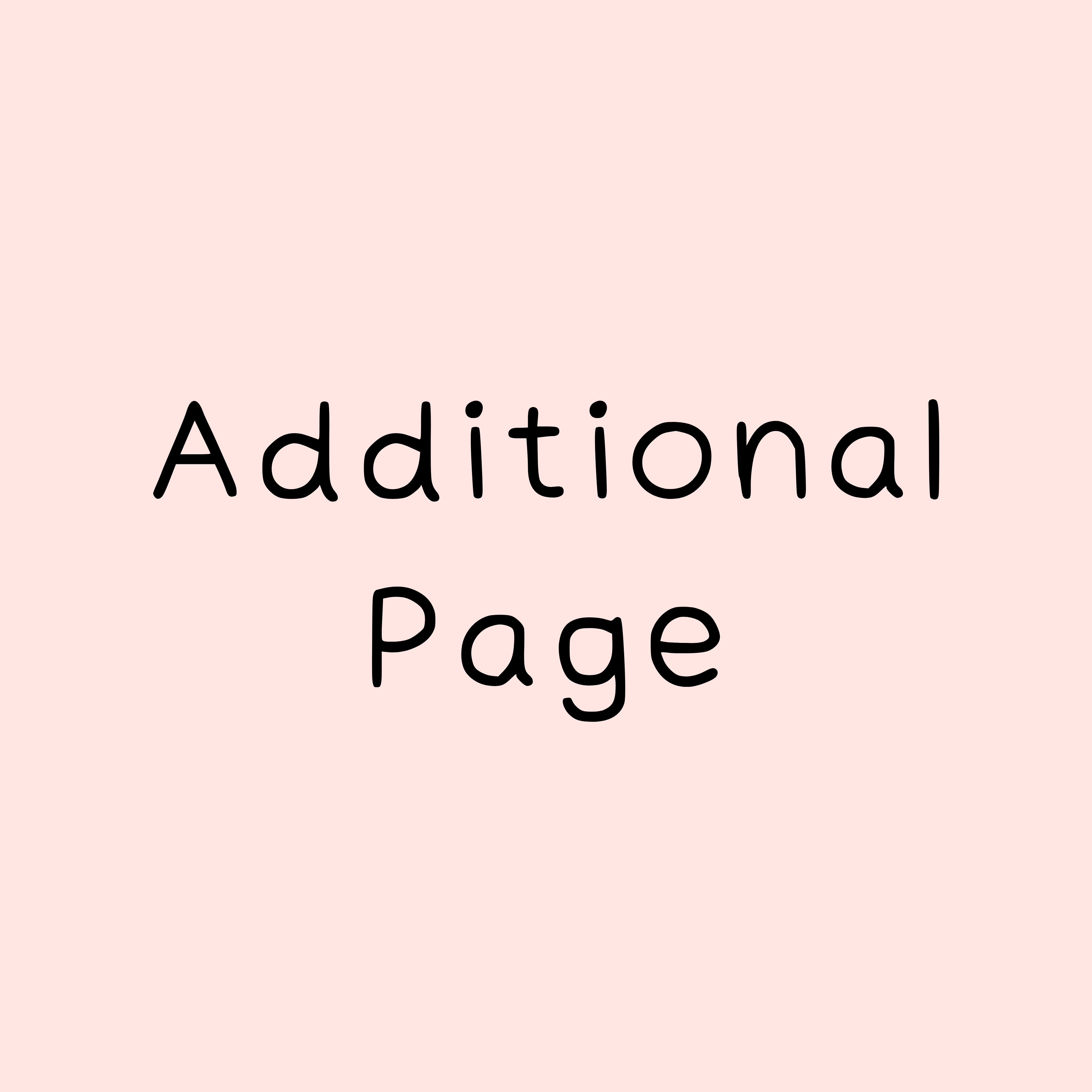 Further Pages Additional Page – My Learning File