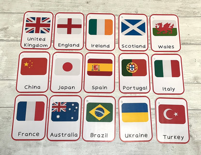 World Flag Flashcards