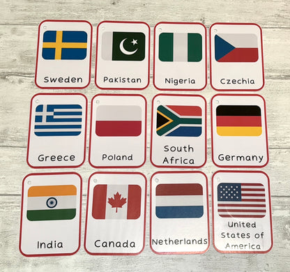 World Flag Flashcards