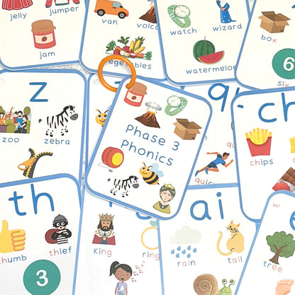 Phase 3 Phonics Flashcards