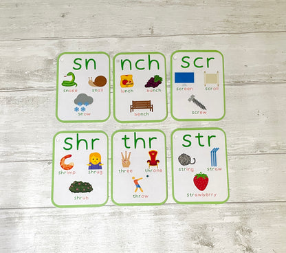 Phase 4 Phonics Flashcards