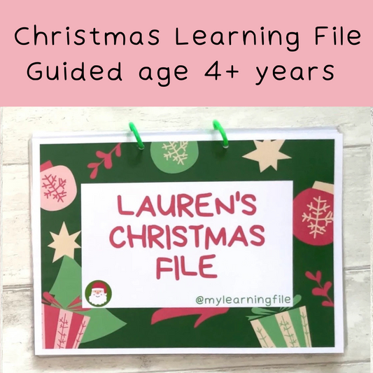 4+ Years Children's Christmas Busy Book