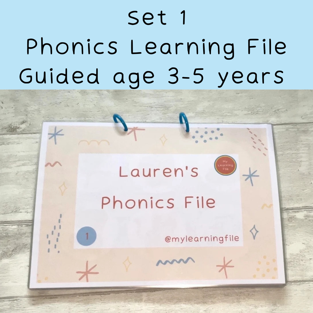 Phonics Set 1 Children's Busy Book – My Learning File