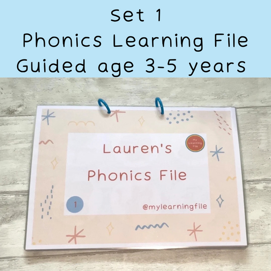 Phonics Set 1 Children's Busy Book