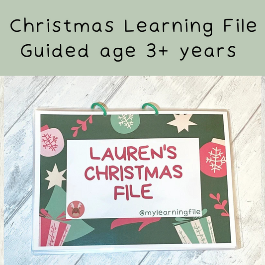 3+ Years Children's Christmas Busy Book