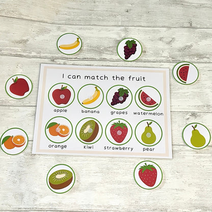 Fruit Learning Mat