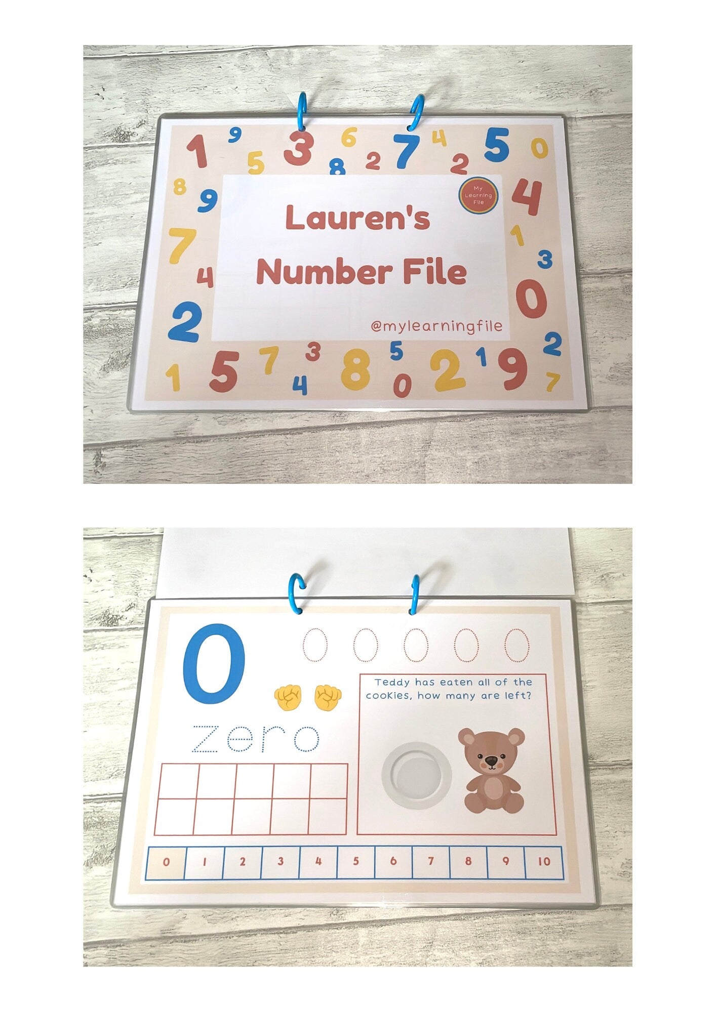Numbers to 10 Busy Book