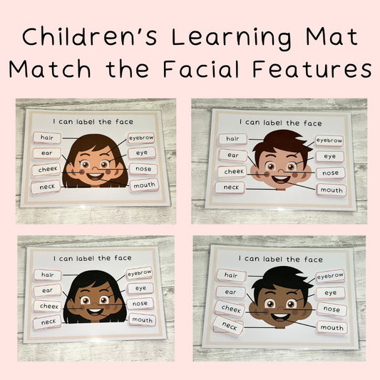 Face Features Learning Mat