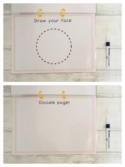 Writing Pen Control Children's Busy Book
