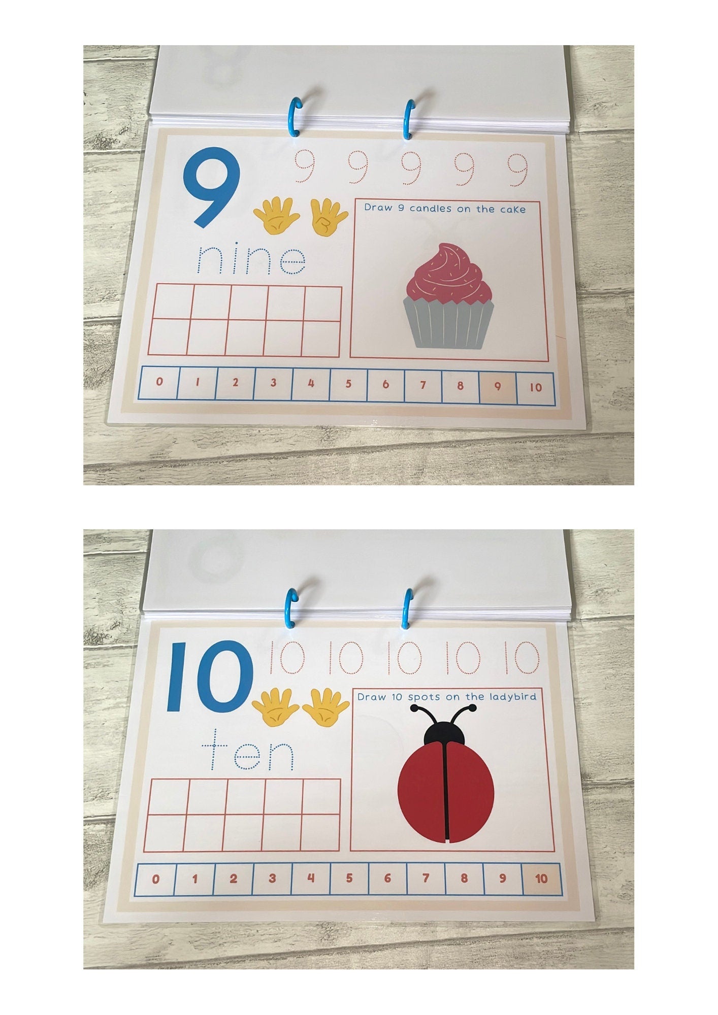 Numbers to 10 Busy Book