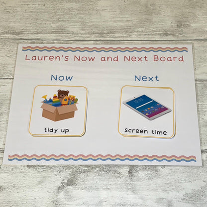 Children’s Now and Next Board