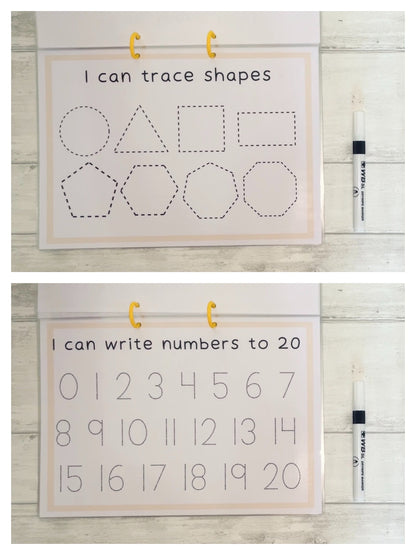 Writing Pen Control Children's Busy Book